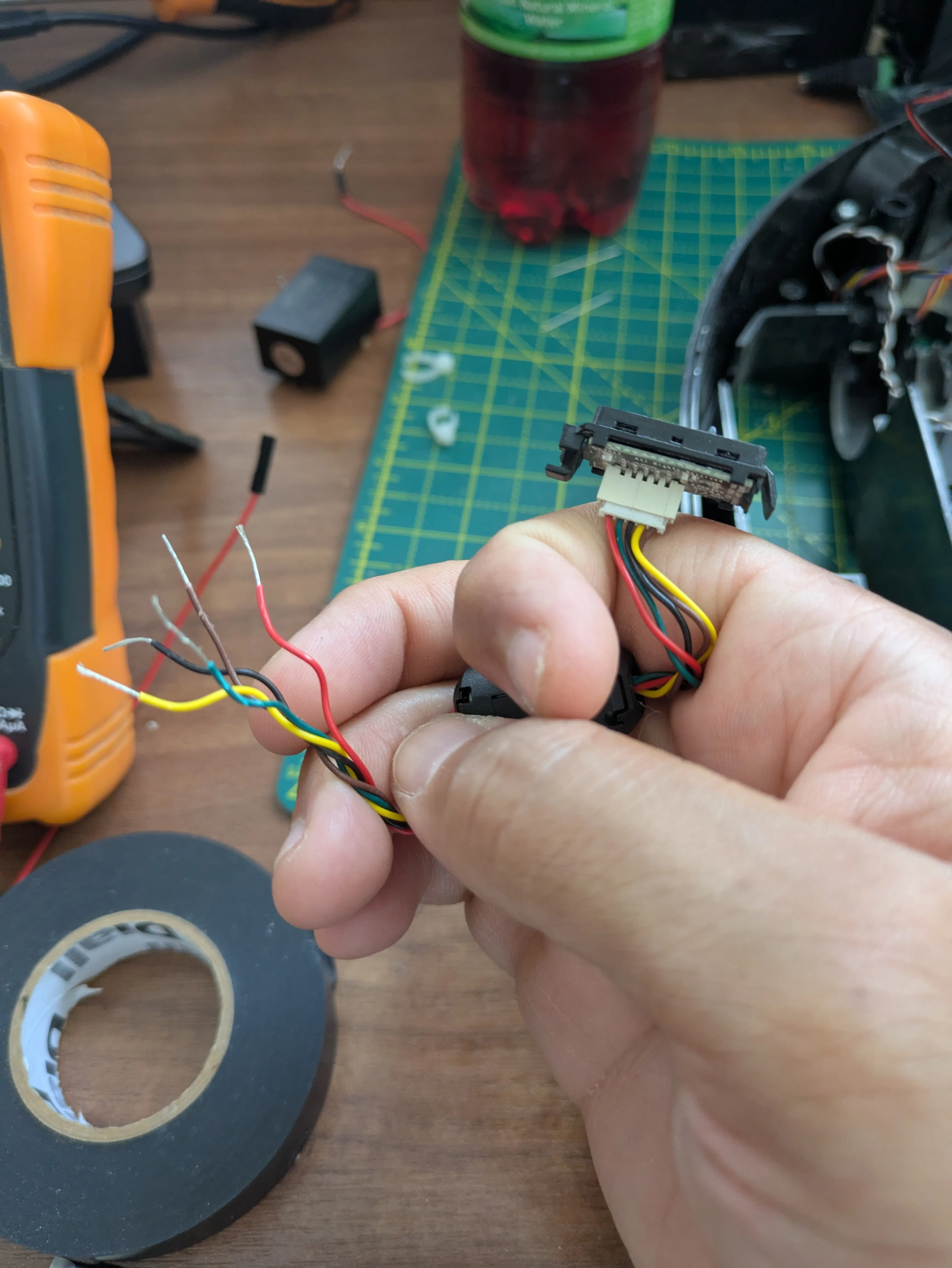 The answer wasn't on the workbench